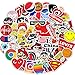 Fashion Brand Laptop Stickers Logo - Decals Vinyl Waterproof for Water Bottle Cars Motorcycle Bicycle Bumper Skateboard Luggage iPad Phone Case DIY Decoration Gift 88 pcs