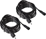 B-right 2X 4M Outdoor Garden Light Extension Cables 3.5x1.35mm DC IP65 view 1