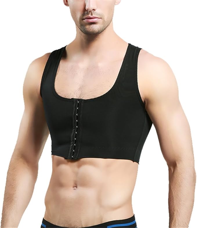 Hide ManBoobs Chest Binders Super Flat Corset Elastic