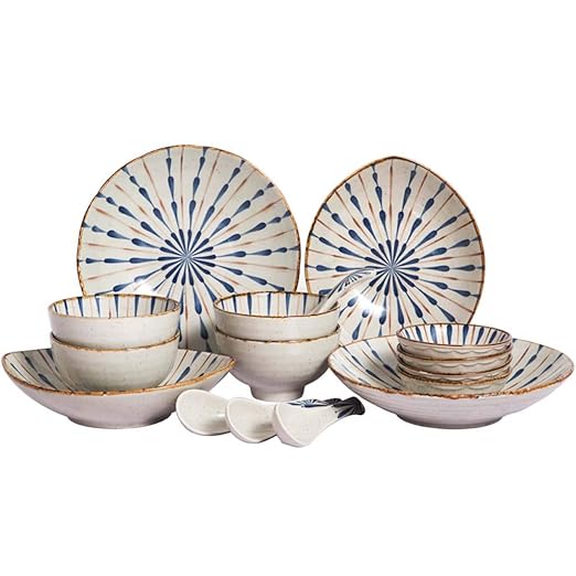 Yan Yimi Ceramica, Gotas De Agua, 16 Cabezas, Vidriado, Cuencos ...