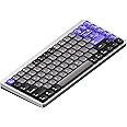 nuphy Air75 HE Rapid Trigger Gaming Keyboard,Hall Effect keybaord,84 Keys 75% Layout Adjustable Actuation Esports Wired Magnetic Switches Keyboard,RGB HotSwap Low Profile Keyboard