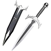19.7in Mehrunes' Sword Cosplay Prop Metal | Collectibl for Cosplay,Display,Blunt Edge