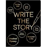Piccadilly Write the Story | Creative Writing Journal | Guided Storytelling Notebook | Acid-Free Paper | 200 Pages, Model: 9781608637683