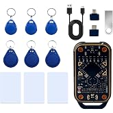 Edinruis RFID Writer Full Function RFID Emulator for Access Control Systems | RFID Reader Writer, RFID Copier, Smart Card Duplicator, Multiple ID IC Cards Replacement, Convenient RFID Key Fob Solution
