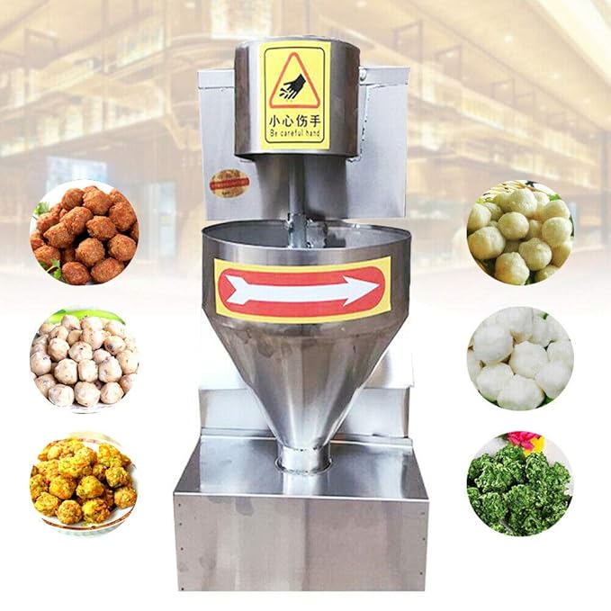 110V Commercial Meatball Making Forming Machine Automatic For Beef Fish