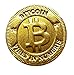 Bitcoin Chocolate Coins - Gluten Free, Solid Milk Chocolates , Kosher Certified Gelt | Cryptocurrency Themed Souvenir, Party Favor or Fun Gift