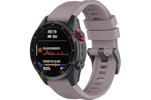 BANGYEE Compatible with Garmin Fenix 7s/Fenix 6S/Fenix 5S Bands, Quick Release Silicone Replacement Watch Bands Wristbands Bracelet Straps for Garmin instinct 2S/7S Sapphire Solar