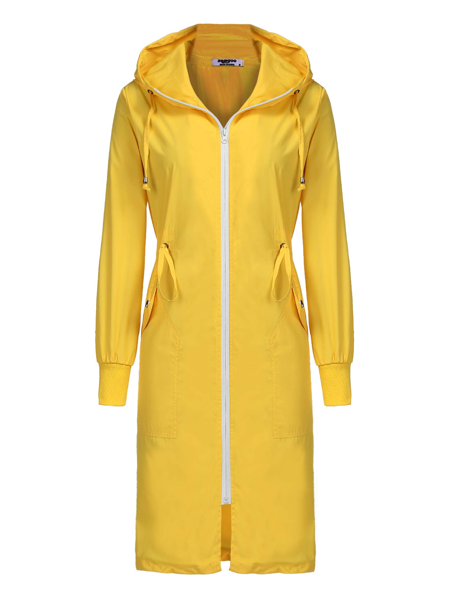 lightweight long raincoat