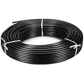 Legines 1000 psi High Pressure System Parts, 3/8" OD High Pressure PE Tubing (65.6ft/20m)