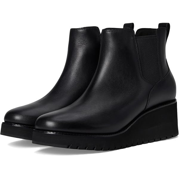 Amazon.com | Cole Haan Women's Zerogrand City Wedge Side Zip Boot