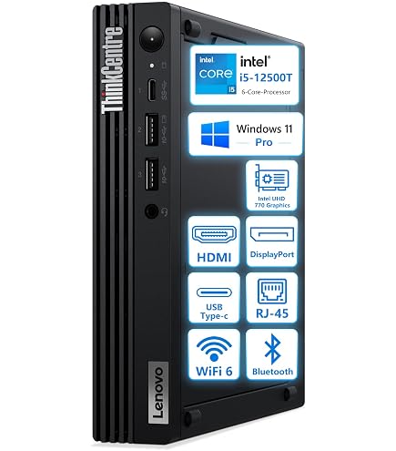 Amazon.com: Lenovo ThinkCentre M70q Gen 5 – Tiny Desktop – 14th