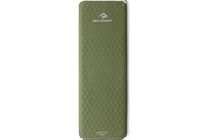 Sea to Summit Camp Plus Self-Inflating Foam Sleeping Mat for Camping, Rectangular - Regular