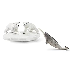 Schleich Wild Life Polar Playground 4-piece Playset