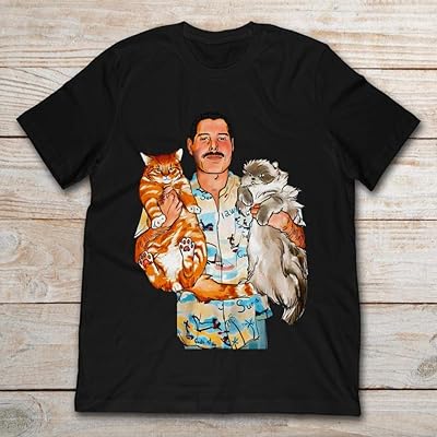 Buy Freddie Mercury With His Cats Online New Zealand Ubuy
