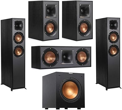 klipsch powered floor speakers