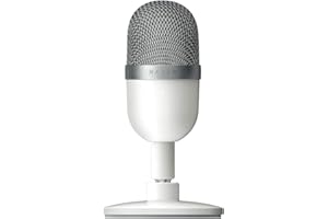 Razer Seiren Mini - USB Condenser Microphone for Streaming (Compact with Supercardioid Polar Pattern, Tiltable Stand, Integra