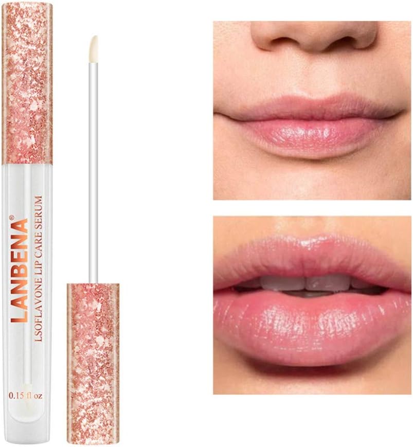 Etophigh Lipgloss Lip Essence Lip Plumper Serum Lip Care Lip Care Powerful Serum to Shine Cleanser Lip Care Serum