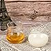 ELITEA Clear Glass Milk Tea Serving Pitcher Cream Pitcher Creamer Mug 200ml / 7 fl.oz for Tea Coffee