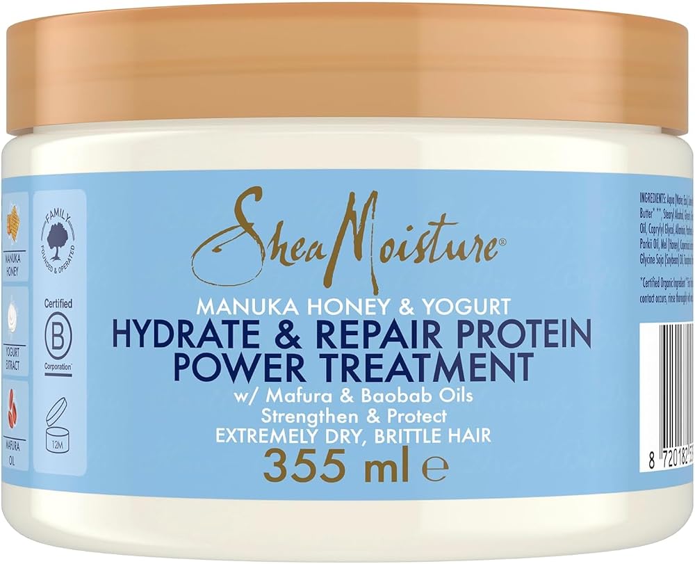 SheaMoisture Manuka Honey & Yoghurt Protein Power Hair Mask 227 ml