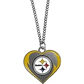 Siskiyou Sports NFL unisex-adult Heart Necklace
