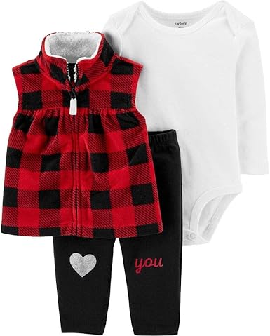 baby girl black vest