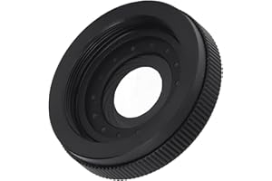 Iris Diaphragm, Adjustable Iris Diaphragm 1.5mm‑25mm Lens Iris Diaphragm ID 55mm OD M42 to M42 Aperture Diaphragm for Optical