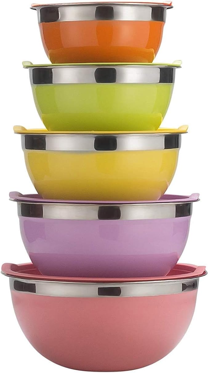 Vaisselle Olympia Lot De 6 Bols Ronds En Acier émaillé