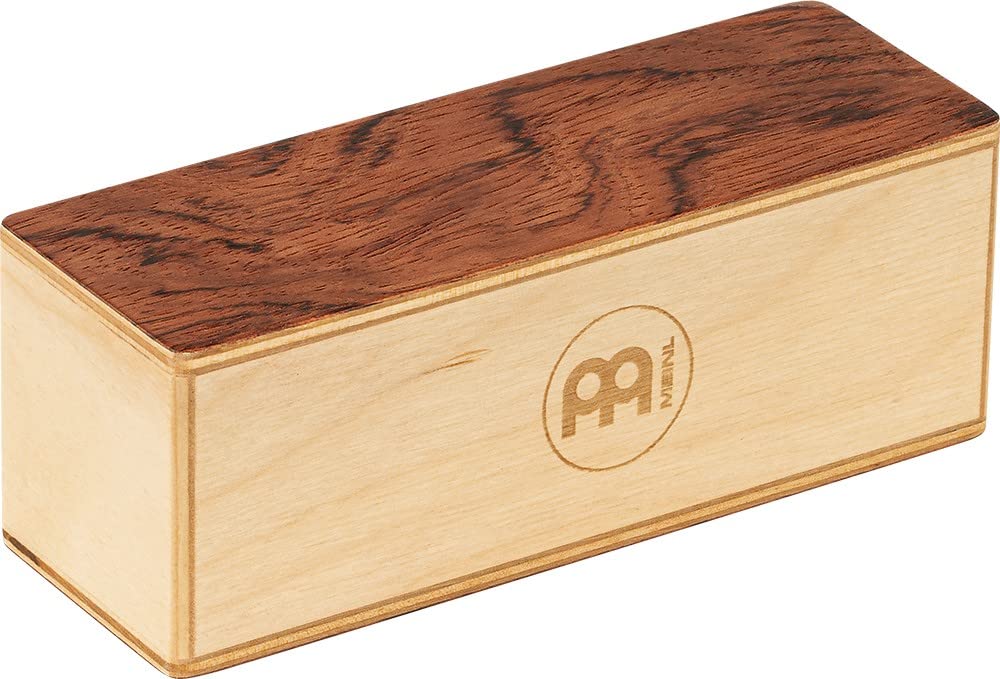 Meinl Percussion Dual Chamber Shaker - With two chambers - Musical Instrument with soft Sound - Baltic Birch, Burl Wood (SH60)