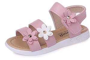 Toddler Cross Girls Shoes Non-Slip Sandals Kids Rubber Baby Sandals Flower Baby Sport Sandal Toddler Girl