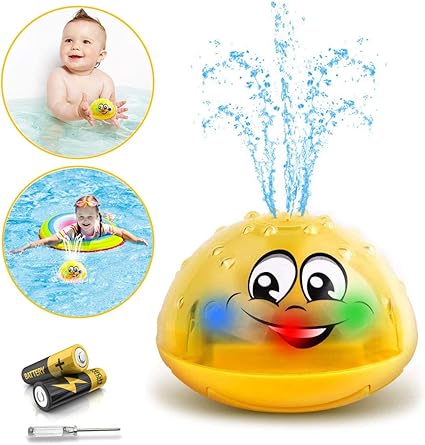 bath toy that sprays water