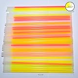 SHATCHI Glow Sticks 100Pcs 20cm Neon Party Accessories Kids Adults view 8