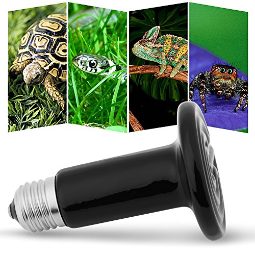 Reptil Wärmelampe Birnen keramischer Infrarotwärmesender 220V 50W / 75W / 100W / 150W(75w) – Bild 4