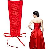 NBEADS Wedding Dresses Corset Kit, Corset Back Kit Women's Wedding Dress Zipper Replacement Adjustable Fit Satin Corset