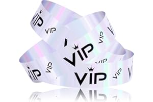 500pcs Paper Wristbands, VIP Wristband Paper Party Wristbands Paper Bracelets Wristbands VIP Armbands for Events Entrance VIP