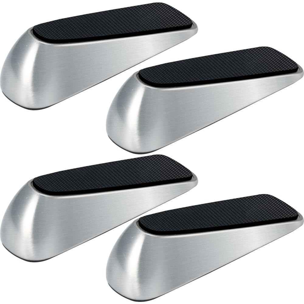anchak Door Stop Wedge Large Heavy Duty Rubber Door Stop Anti Slip for Office and Home (Pack of 4)