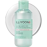 Illiyoon Gentle Deep Eye Makeup Remover | for Waterproof Mascara, Lipstick, Eyeliner, Non-Greasy 2-Phase Oil & Water Formula, Ophthalmologist Tested, Vegan, Korean Skin Care, 4.73 fl.oz.