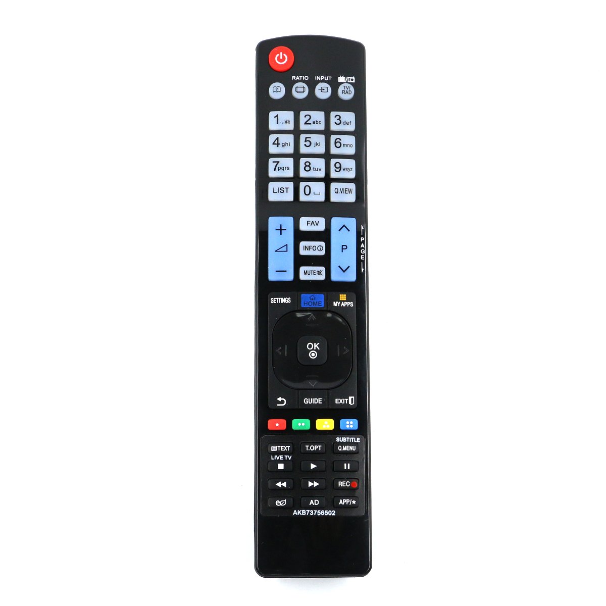 VINABTY AKB73756502 Replaced Remote for LG TV 42LM760 42LM860 42LN575S 43UF6807 47LA620 47LA640 47LM660S 50LA620S 55LA6408 55LA641S 55LA790V 84LM960V 32LM620S 42LA6208 42LA640 42LM640 42LM670 42LM660