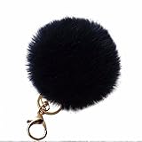 Amiley Fluffy Faux Rabbit Fur Ball Charm Pom Pom