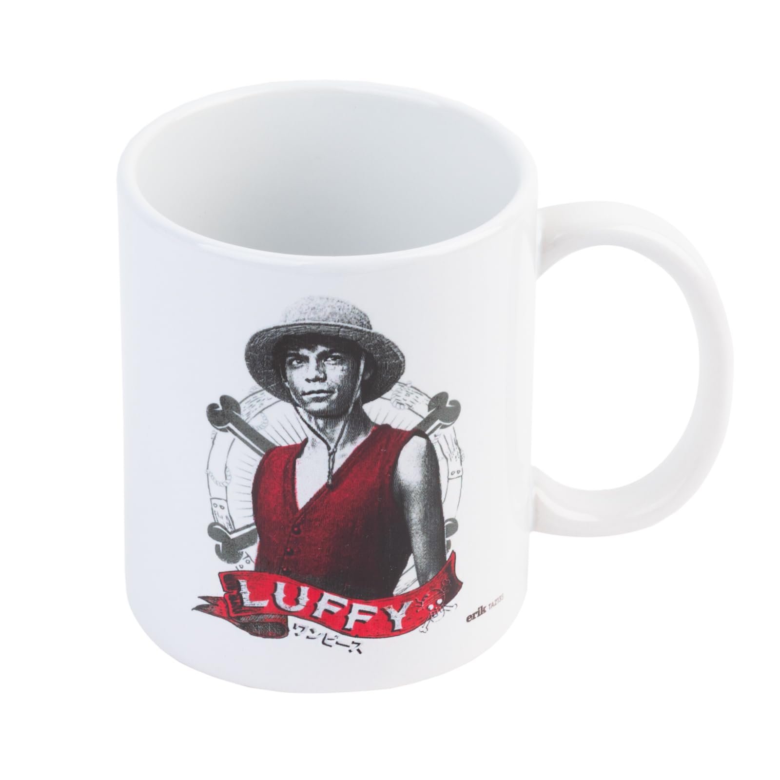 Grupo Erik Ceramic Mug - One Piece Manga Gifts | 11.8 oz - 350 ml Coffee Mug Tea, Cool Mugs and Cups | One Piece Gifts Under 15 Pounds