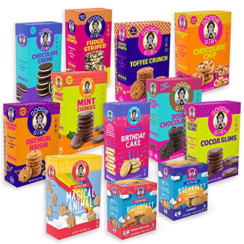 Goodie Girl Cookies Gluten Free Breakfast Biscuits Variety Pack, Gluten