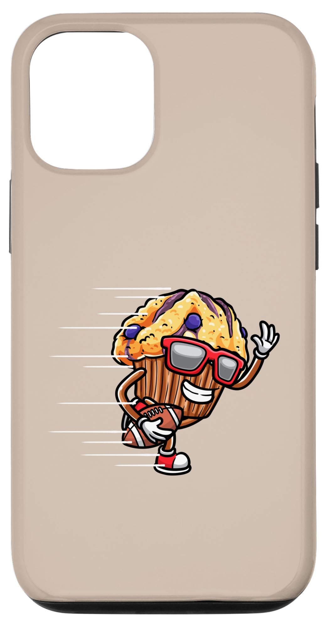 iPhone 13 Pro Blueberry Muffin Playing Football Kids Case