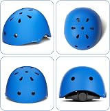 KORIMEFA Kids Helmet 51-58cm Adjustable Bright Neon Pastel Safety view 4