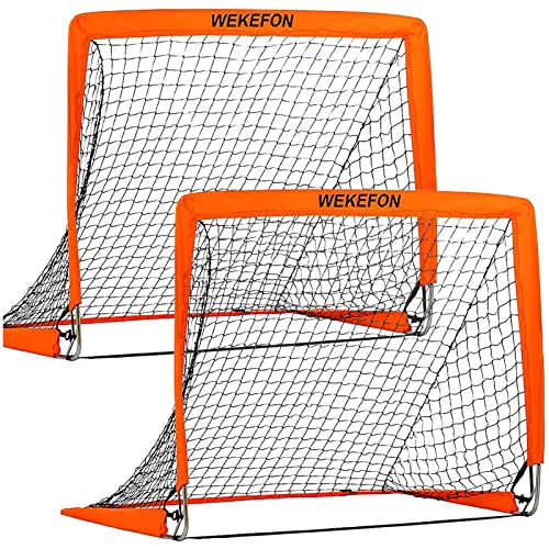 Soccer Goal Kids Soccer Net for Backyard Set of 2 Size 2.9'x2.4
