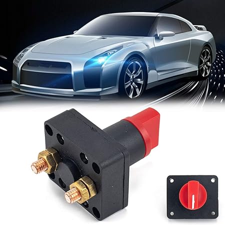 Amazon Beautyladys バッテリー 電源 カットオフスイッチ カット スイッチ 電源遮断 Cut Off 適用 車 ボート Atv キャンペーンカー バッテリーターミナル 車 バイク