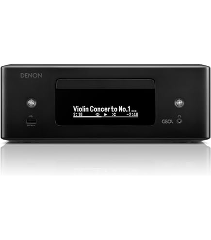 Amazon.com: Denon RCD-N12 (2023 Model), Bluetooth CD Player with