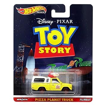 pizza planet hot wheels truck