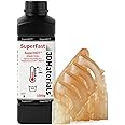 SuperHDT 3D Printer Resin, Highest Heat Deflection Temperature 464°F, Made in Korea by 3DMaterials (1000g, Amber)