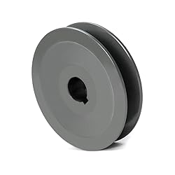 QWORK Single Groove Web Sheaves, 3"OD 5/8"Bore