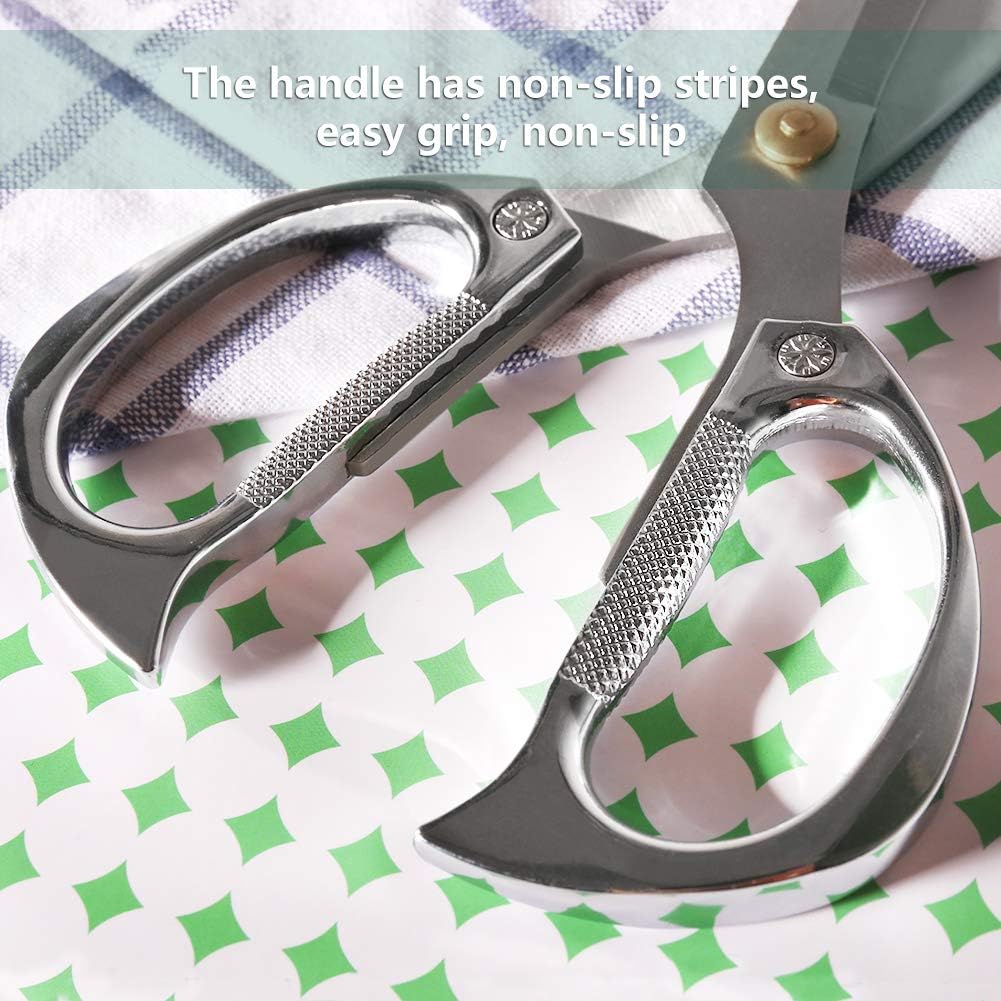 Newness Kitchen Scissors, Stainless Steel Duty Kitchen Shears for Chicken Beefs, Poultry, Fish, Meat, Vegetables - Image 4