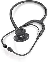 MDF Instruments Dual Head Lightweight Stethoscope All Black MDF747BO view 4